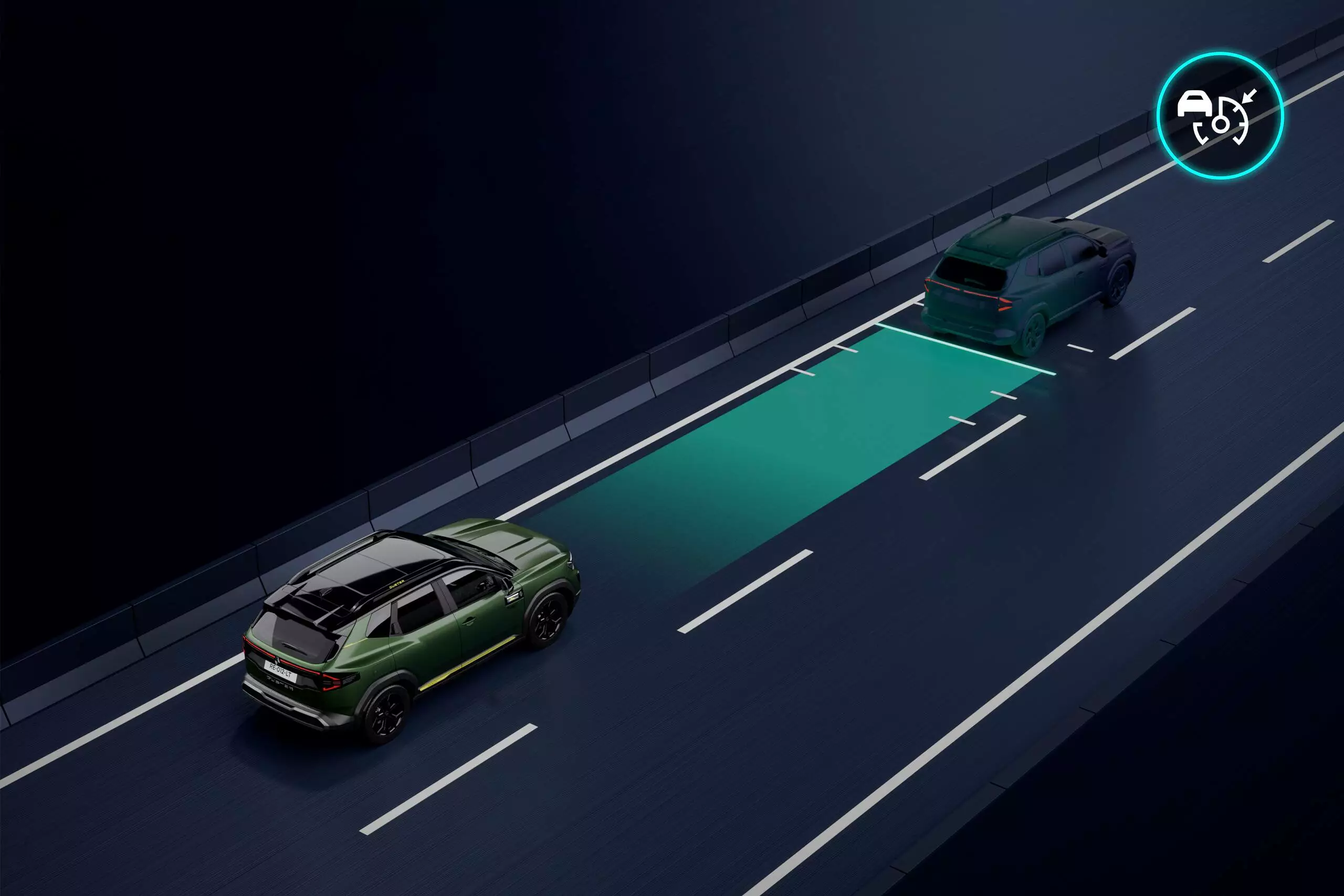 adaptive cruise control (with Stop & Go function)