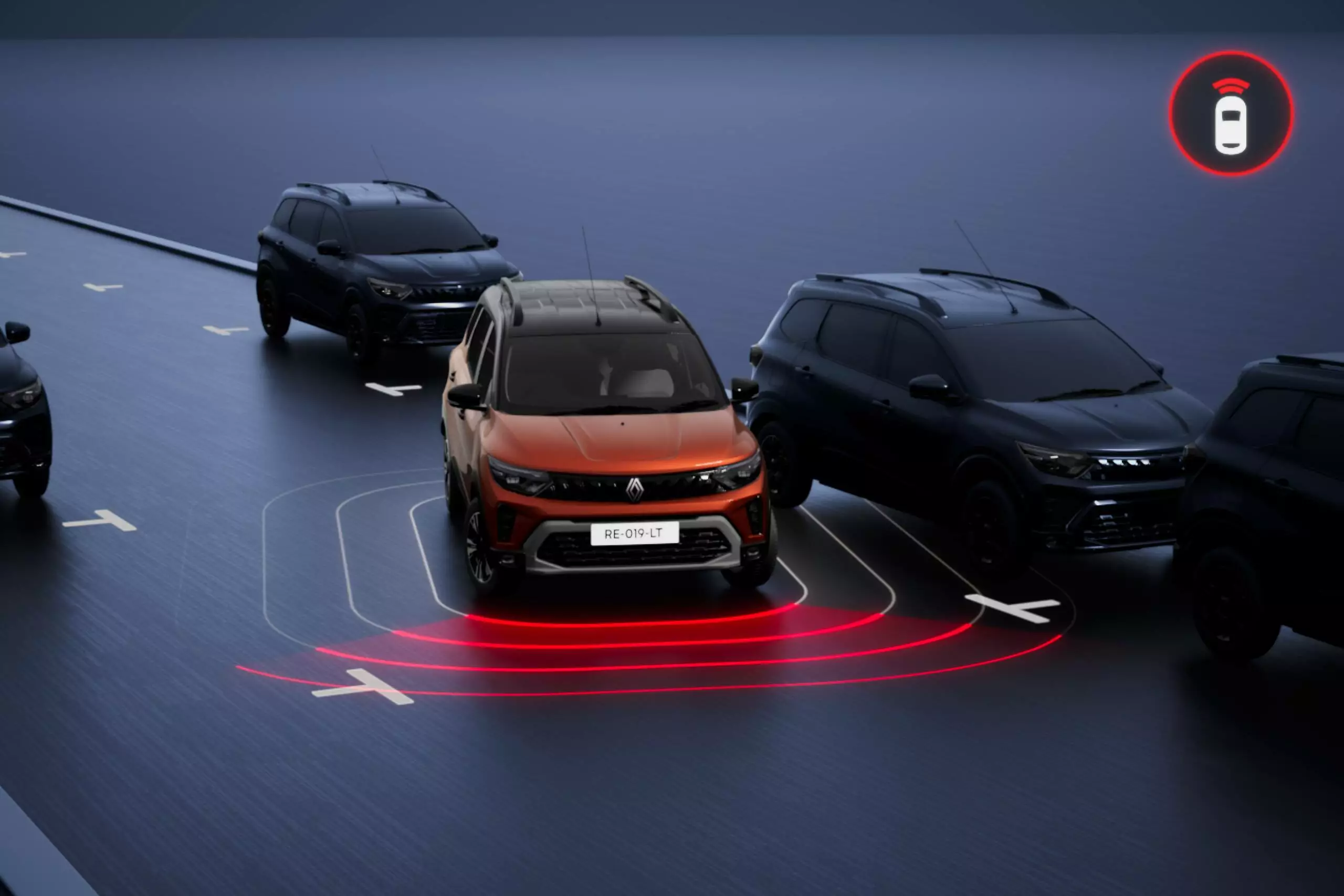 front parking sensors