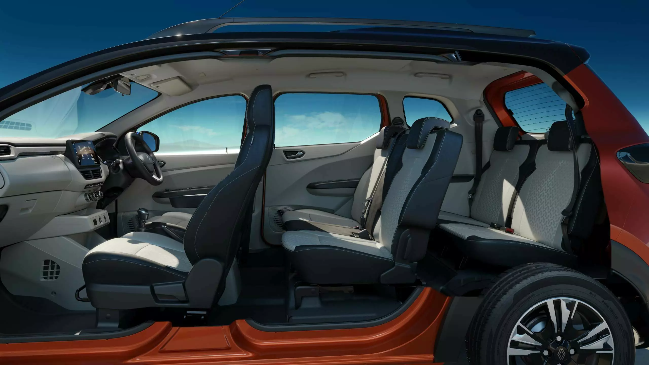 spacious 3rd row seating